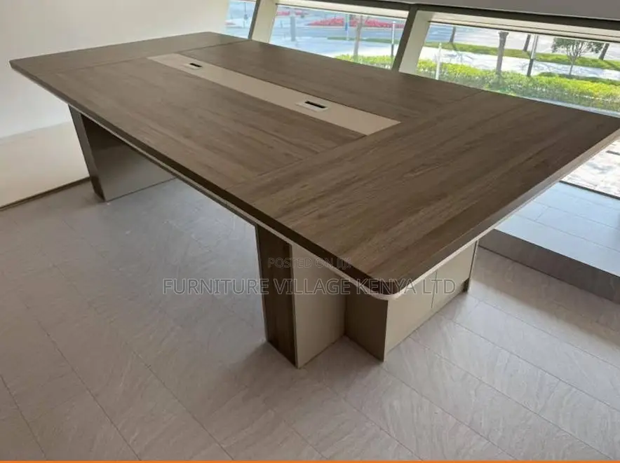 Office Table: Professional Conference Office Desk – 3 Meters