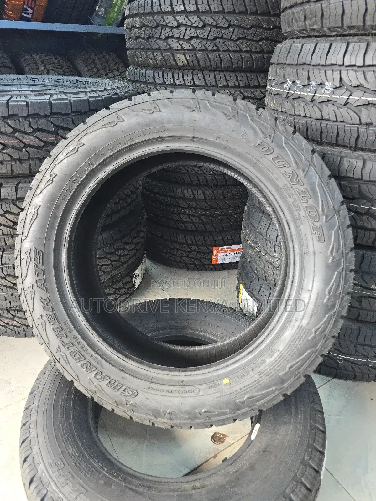 225/55r18 Dunlop Grandtrek All Terrain Tire