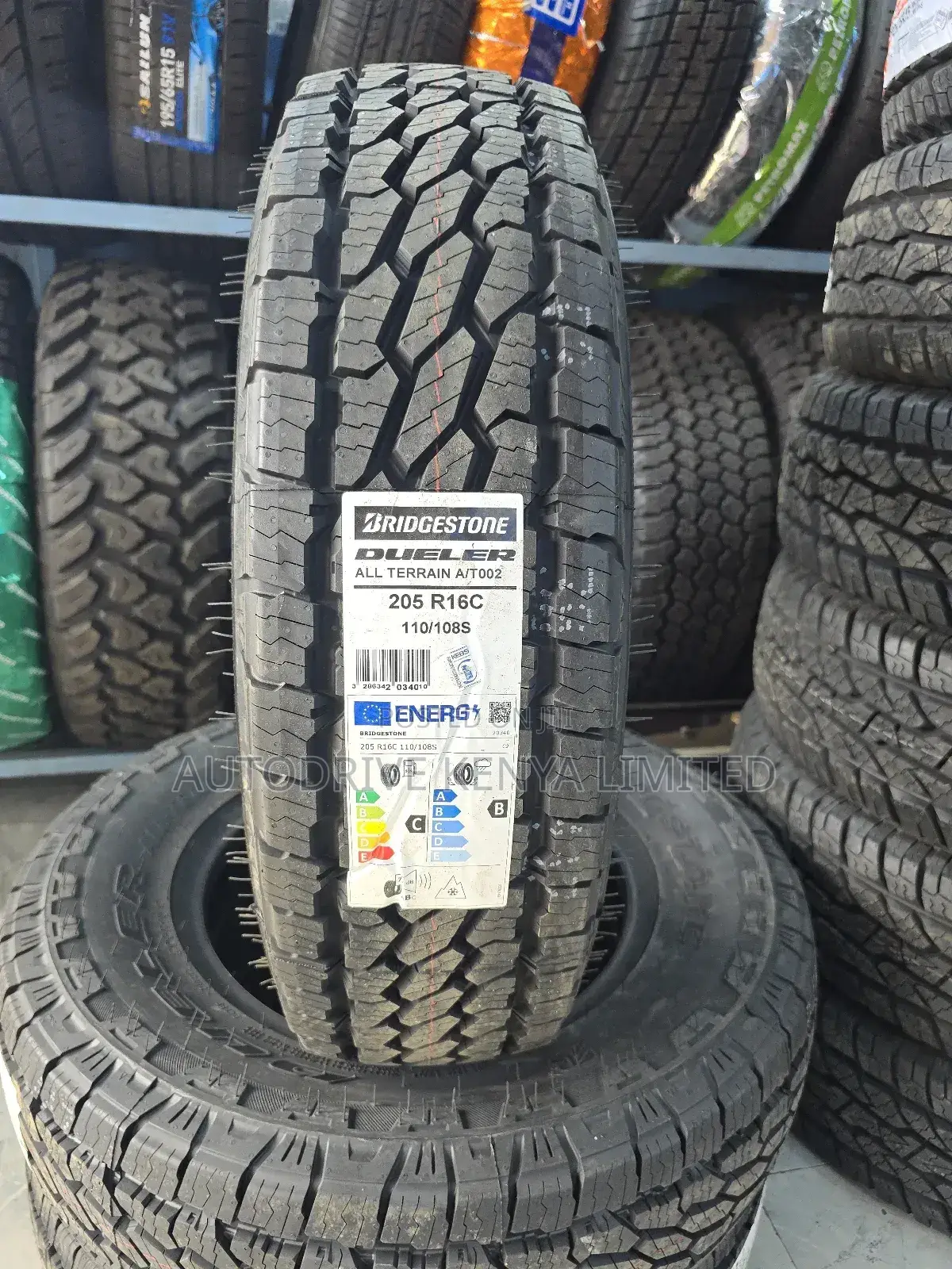 205r16c Bridgestone Dueler All Terrain Tire