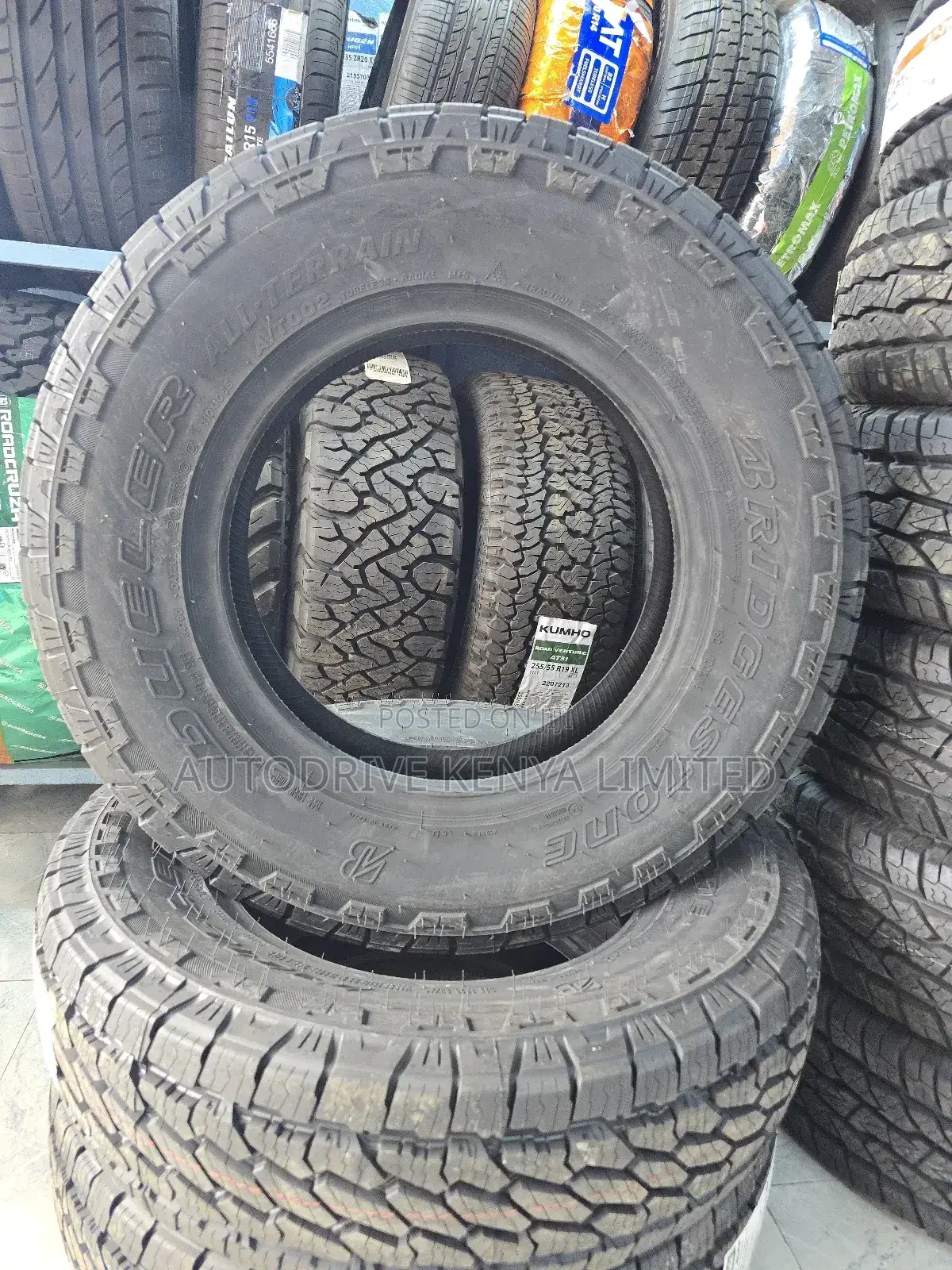 205r16c Bridgestone Dueler All Terrain Tire