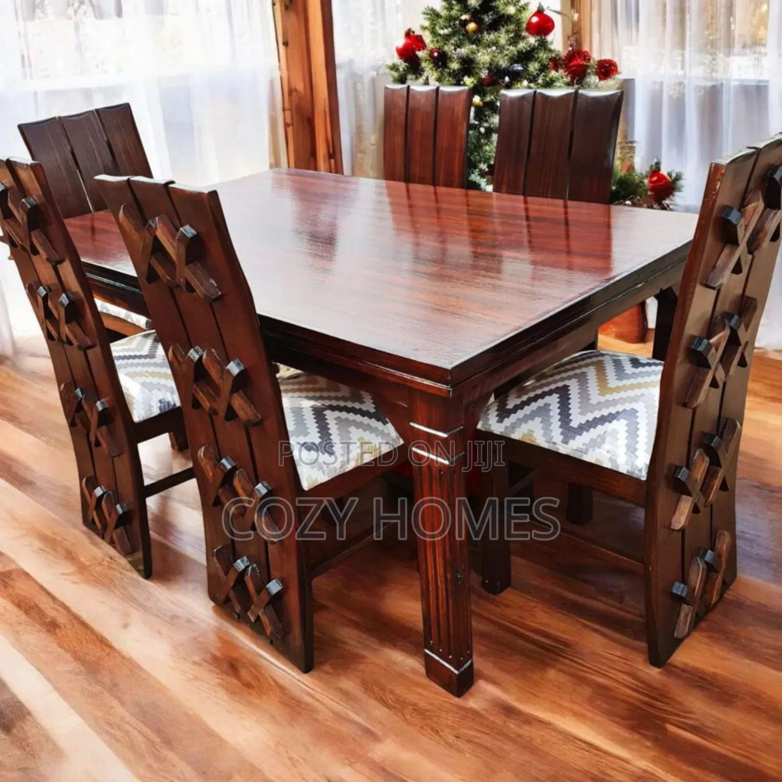 Dining Set, a Practical 6 Seater Dining Set, Wooden