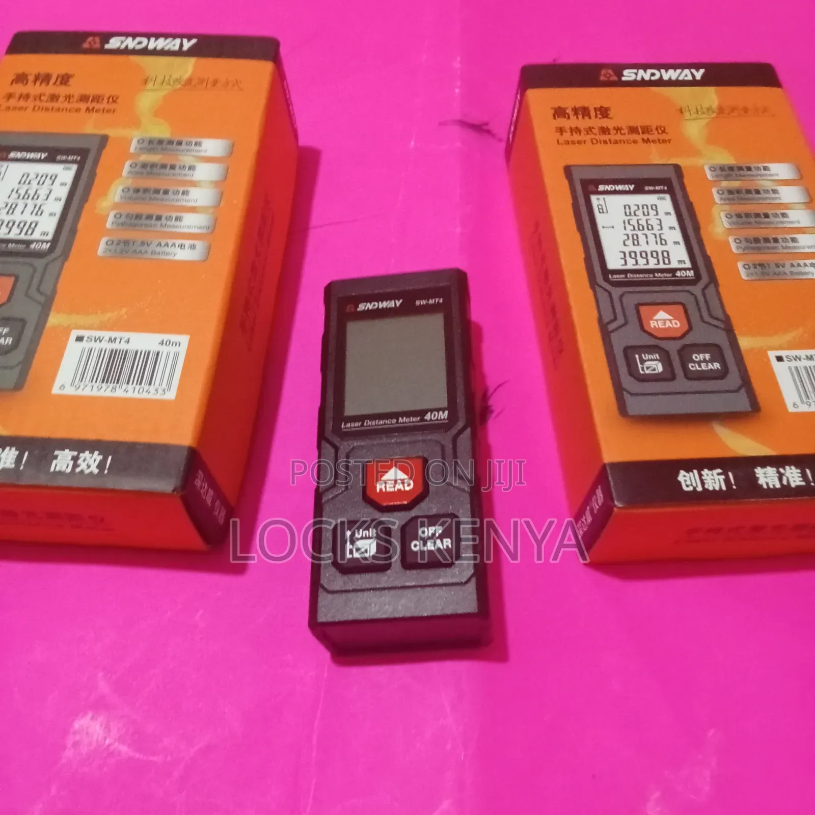 40m Laser Distance Meter With Reference