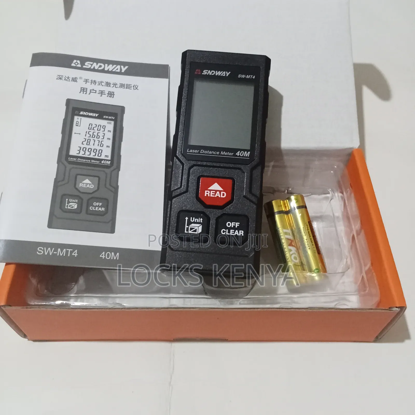 Outdoor 40m Laser Distance Meter