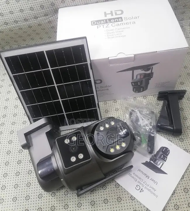 Keenly Priced Dual Lens PTZ Solar Camera D320 4g