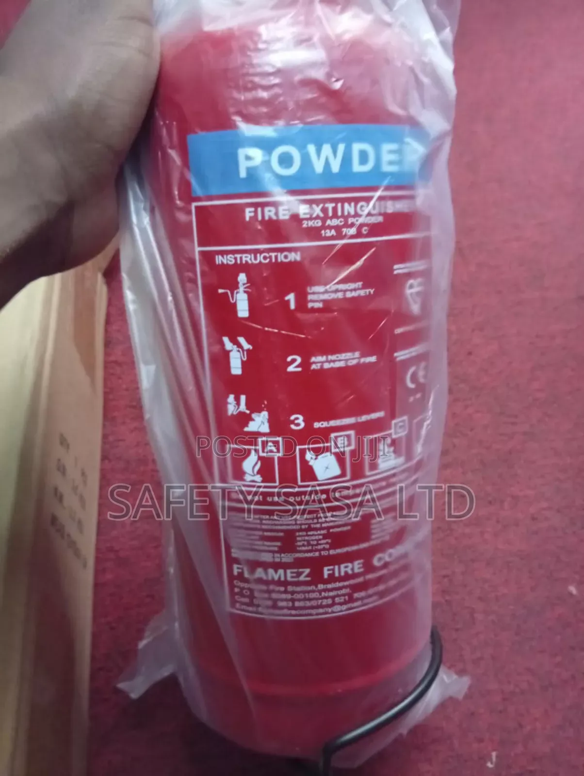 Dry Powder Fire Extinguisher 2kg