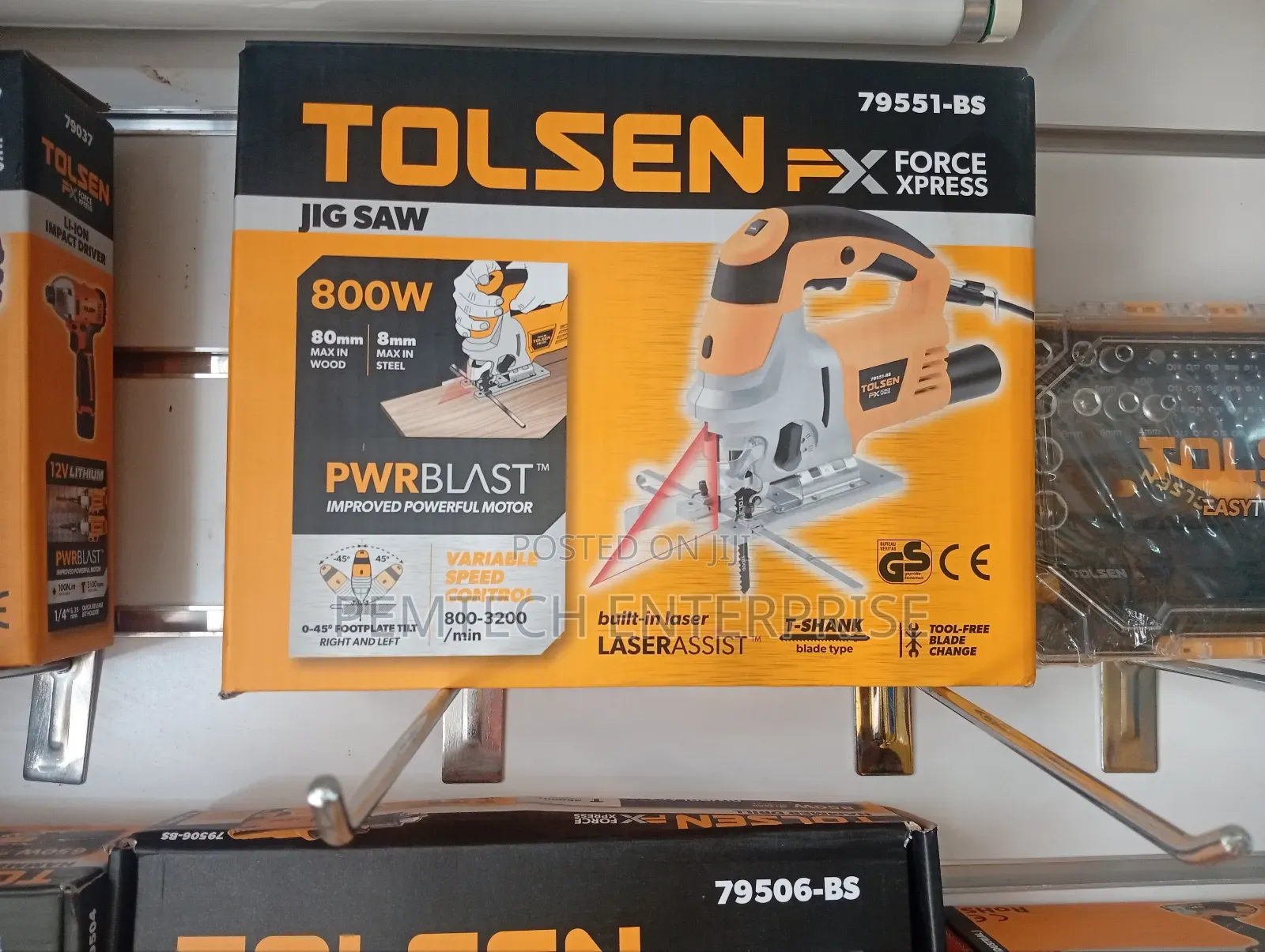 800w Tolsen 79551 Jig Saw