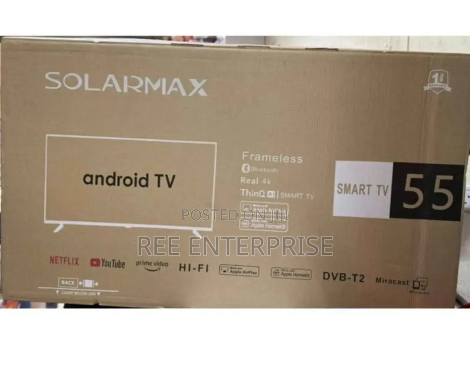55 Inches Solamax Smart Android Tv