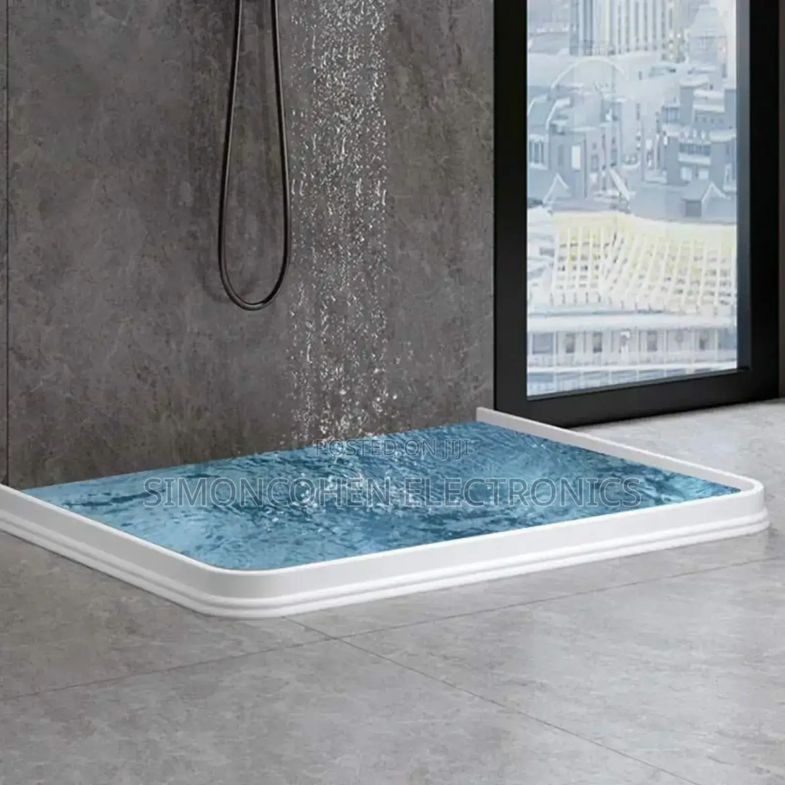 1m Silicone Bathroom Water Barrier Strip