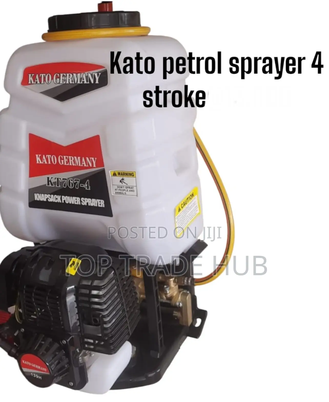 Kato Germany Petrol Knapsack Sprayer 4 Stroke Engine