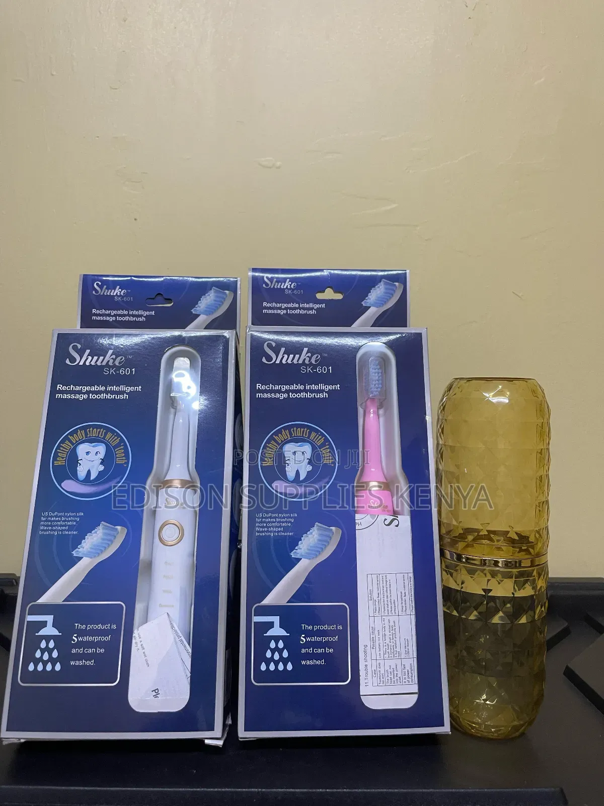 Rechargeable Toothbrush With Case, Usb Toothbrush Incl. Case