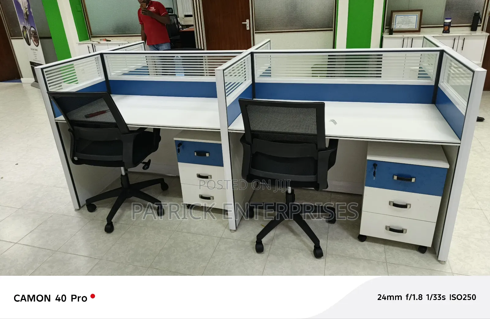 Modern Imported Modern 4 Way Workstation
