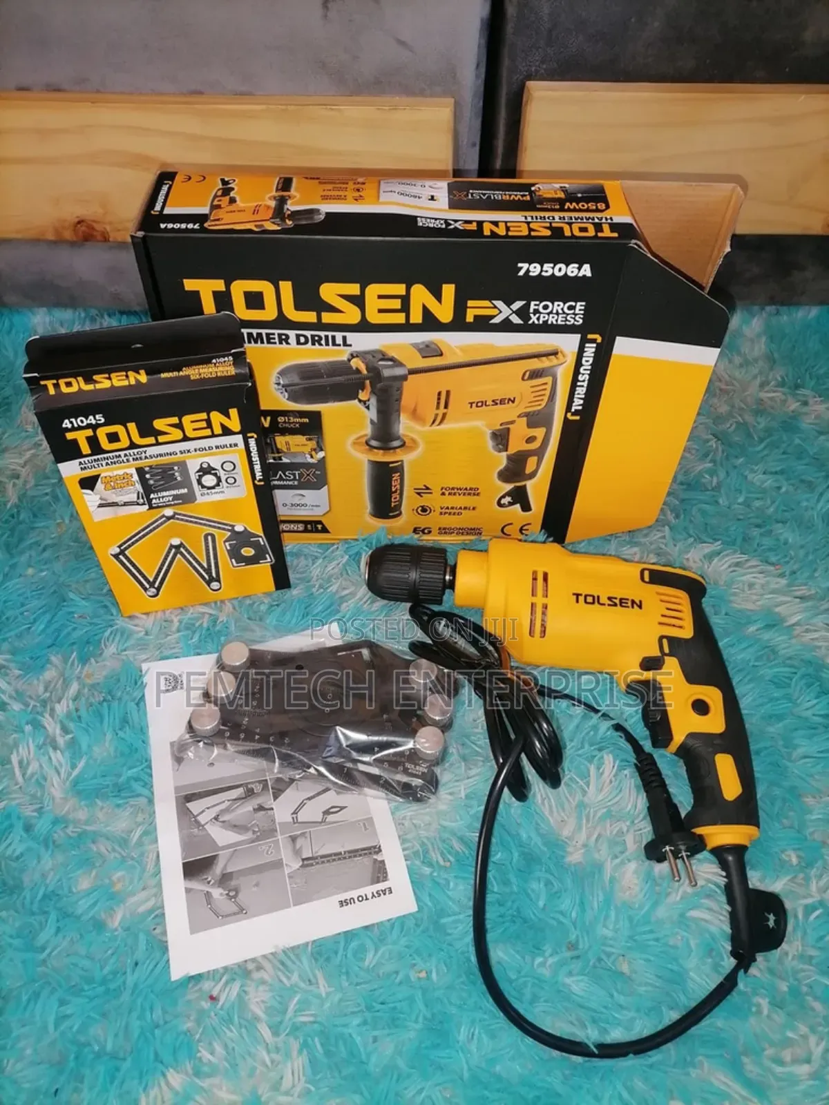 Impact Drill 230v, 850w Tolsen