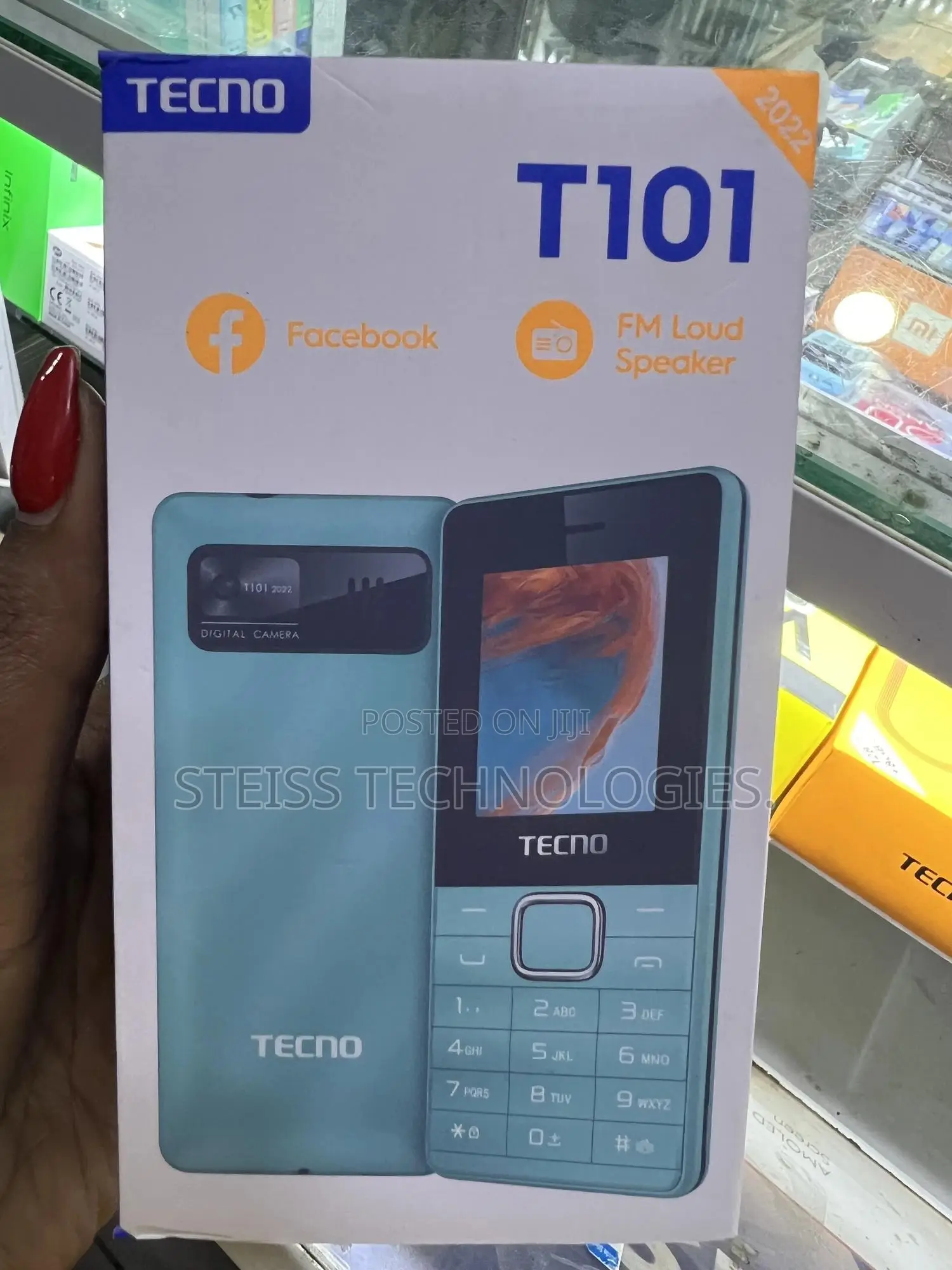 New Tecno T101 Black
