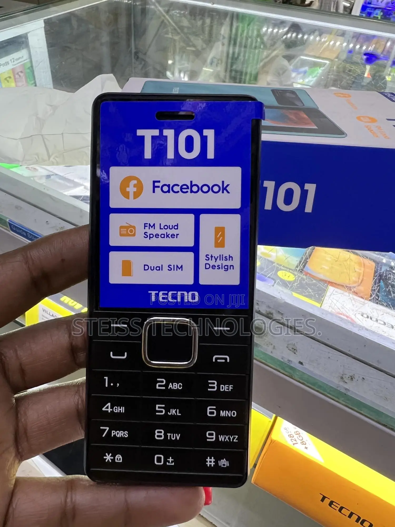 New Tecno T101 Black