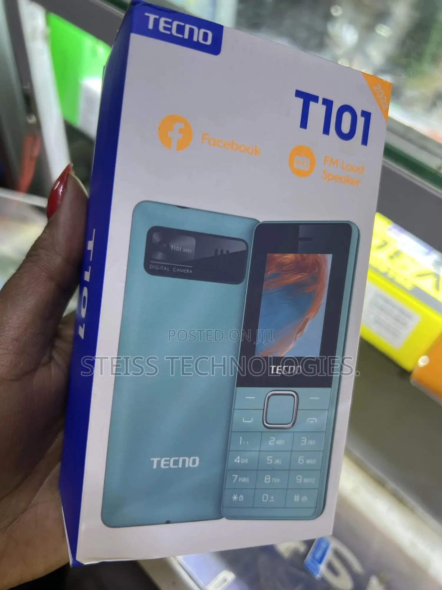 New Tecno T101 Black