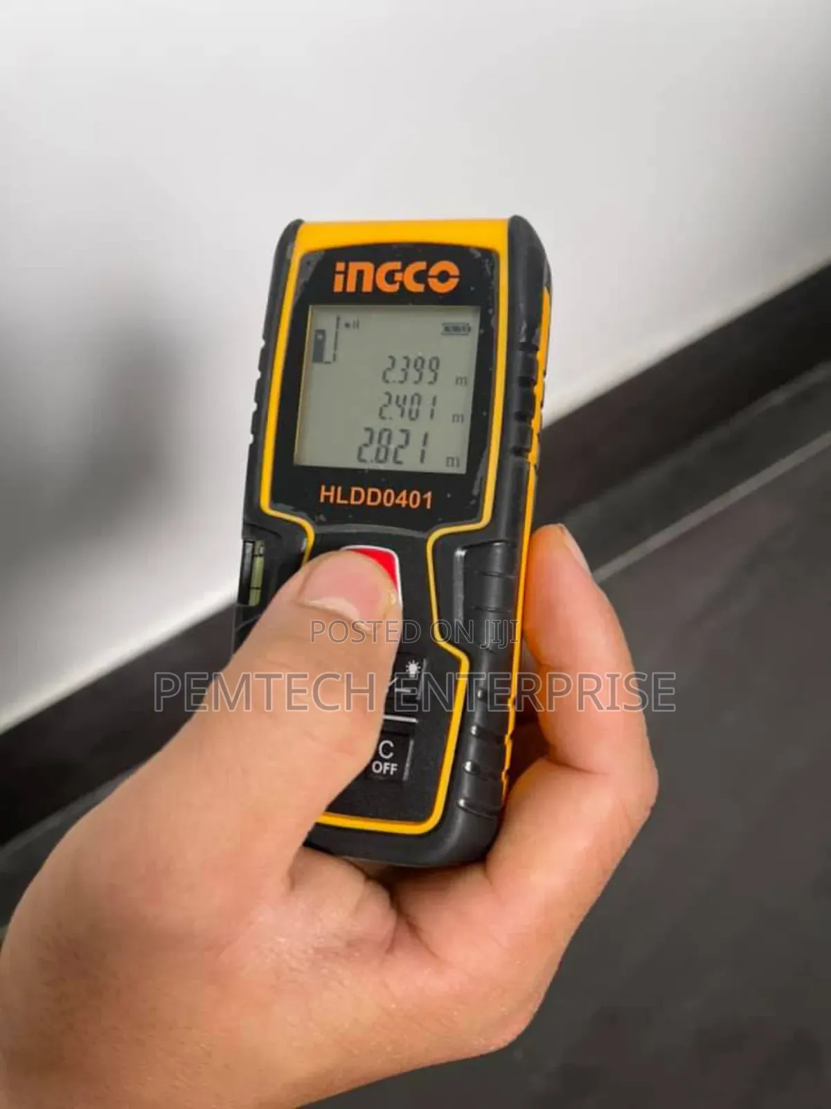 40m Laser Distance Meter Ingco