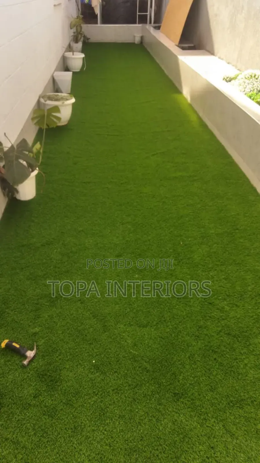 Long Lasting Easy to Clean Artificial Green Grass Carpets