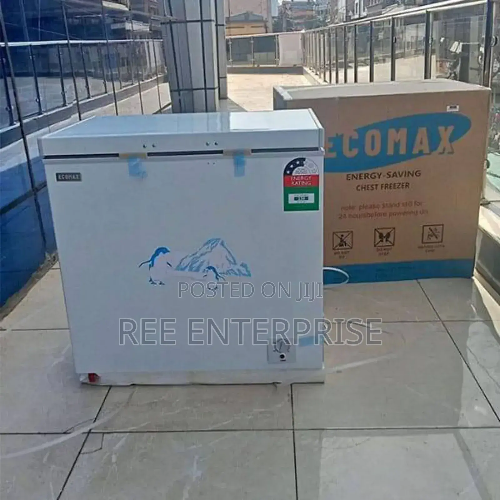 Ecomax 169 Litres Deep Chest Freezer