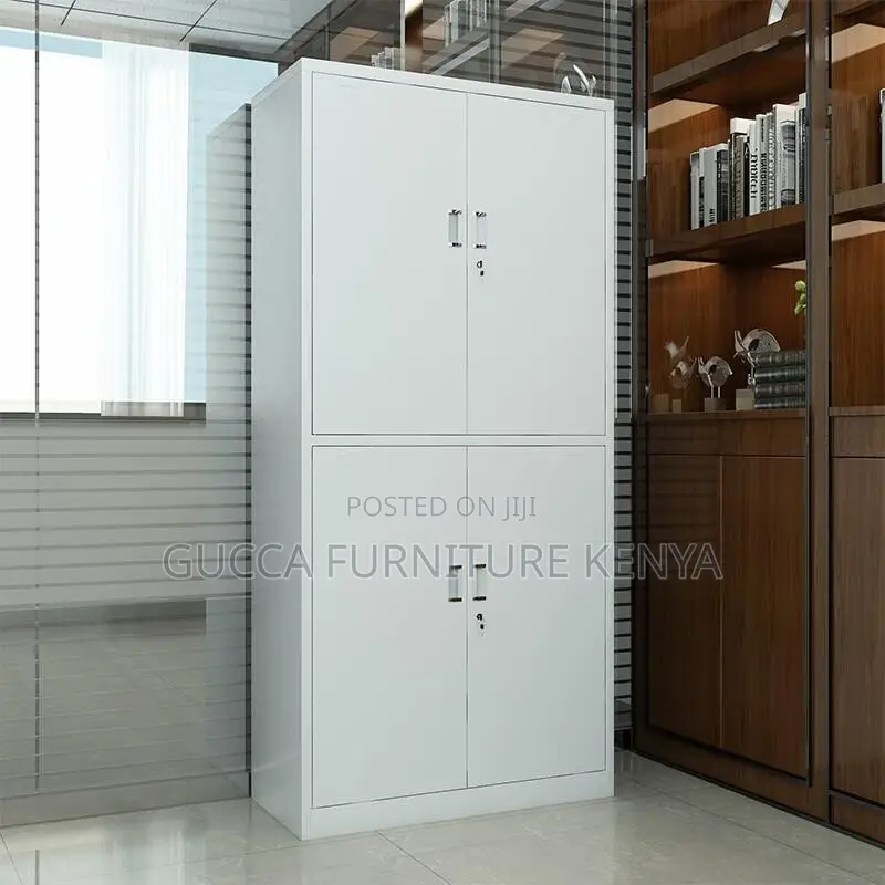 Cabinets:4-Steel Door Modern Secure Office Storage Unit