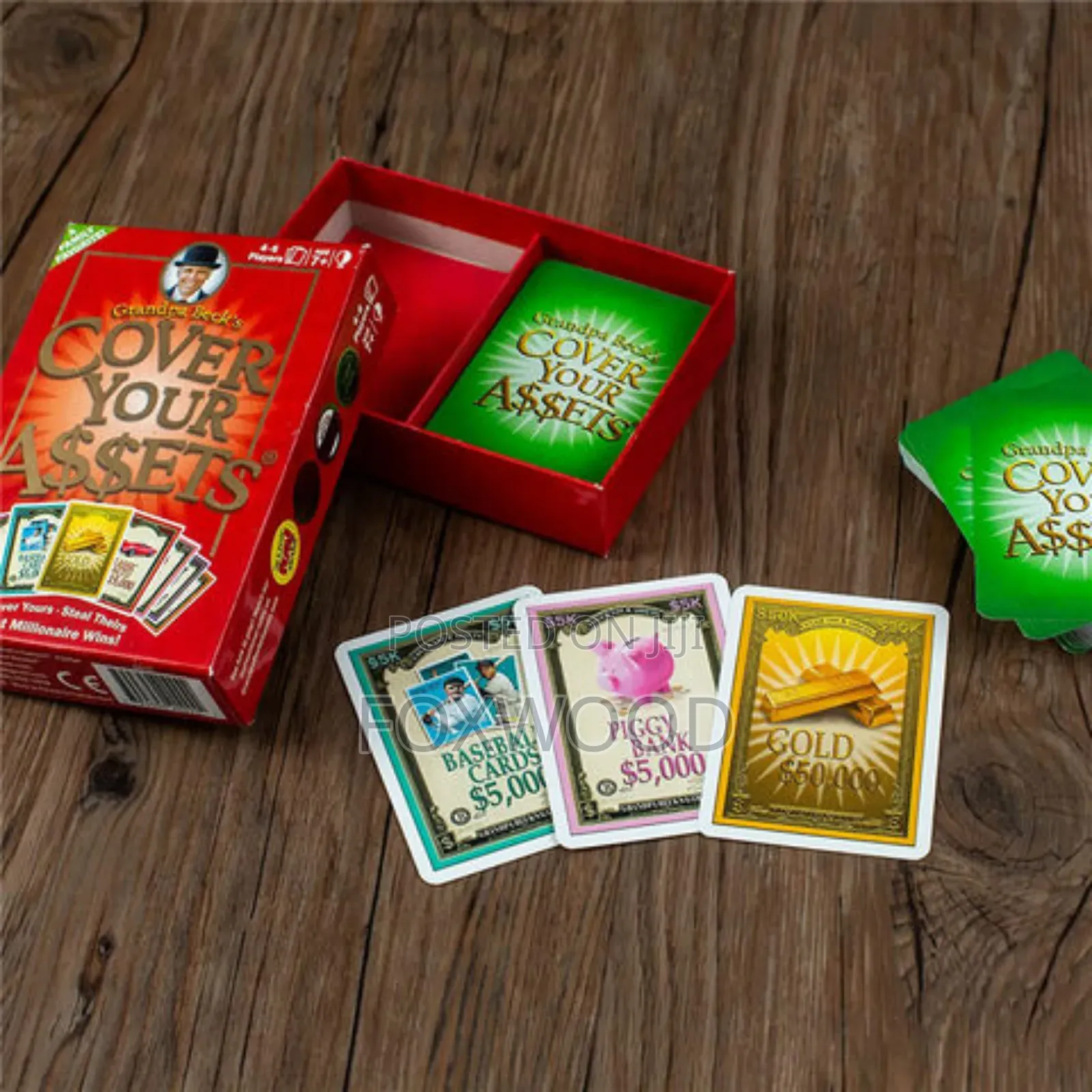 Grandpa Beck's Games Cover Your Assets Card Game