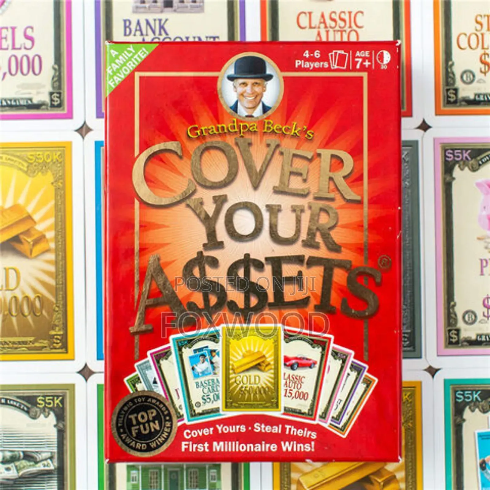 Grandpa Beck's Games Cover Your Assets Card Game