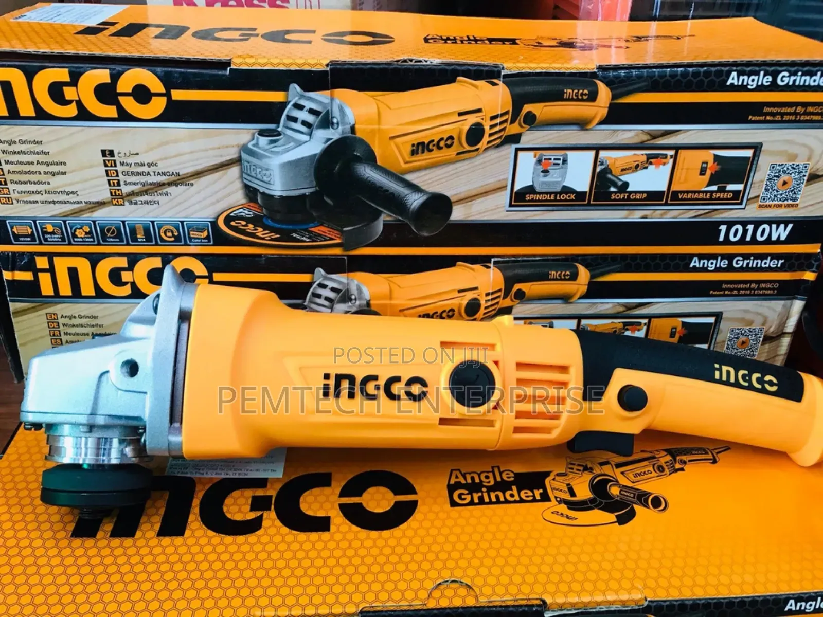 125mm 1010w Angle Grinder With Specialized Speed Controller