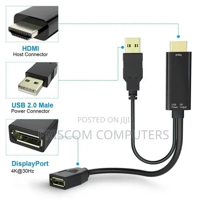 Hdmi To Displayport Cable Adapter