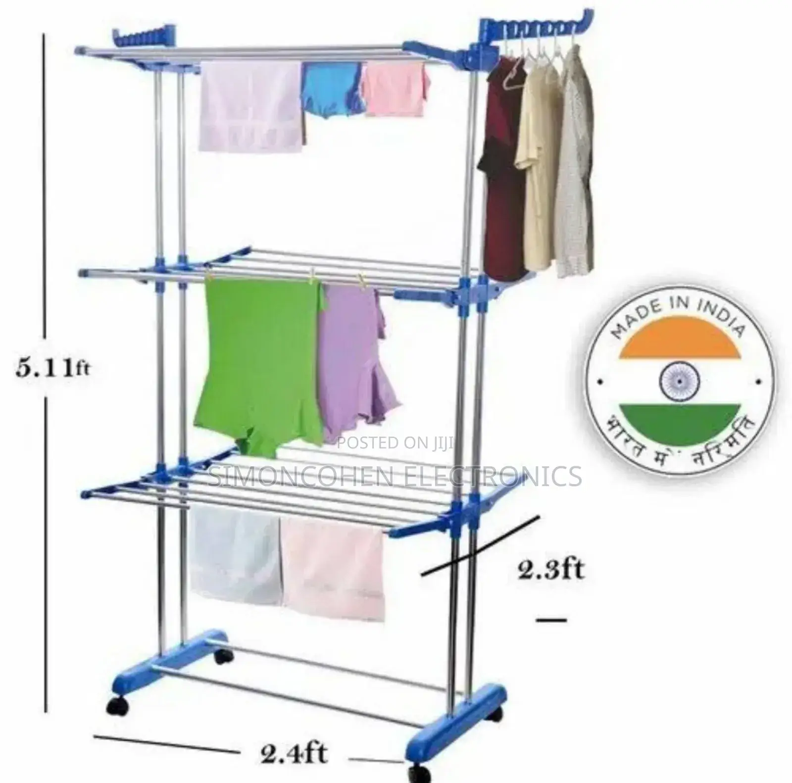 3 Layer Clothes Drying Rack
