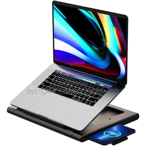 Powerology Multifunctional Pro Hub With Laptop Phone Stand 