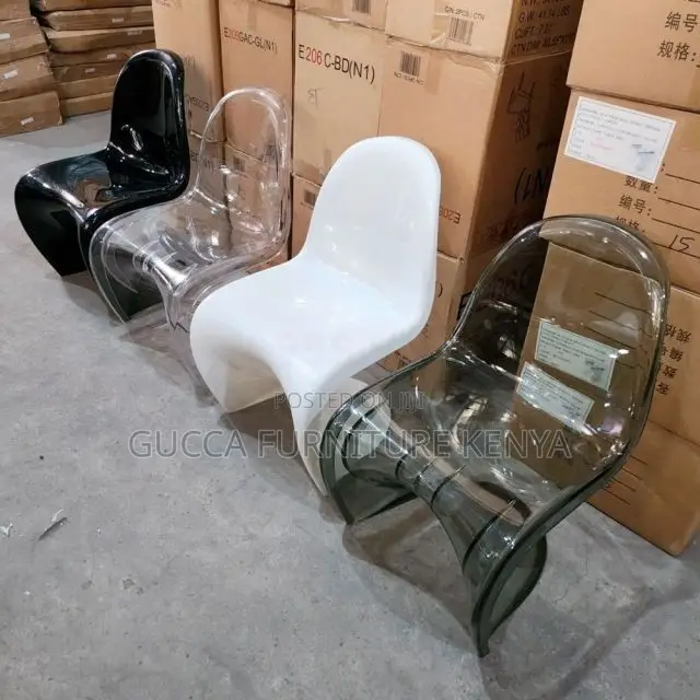 Dining Chair: Lucid Abs Plastic Work Chair for Home Office