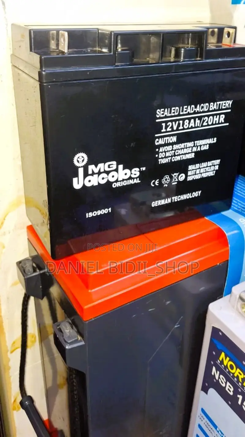 12v 18ah Sealed Rechargeable Battery