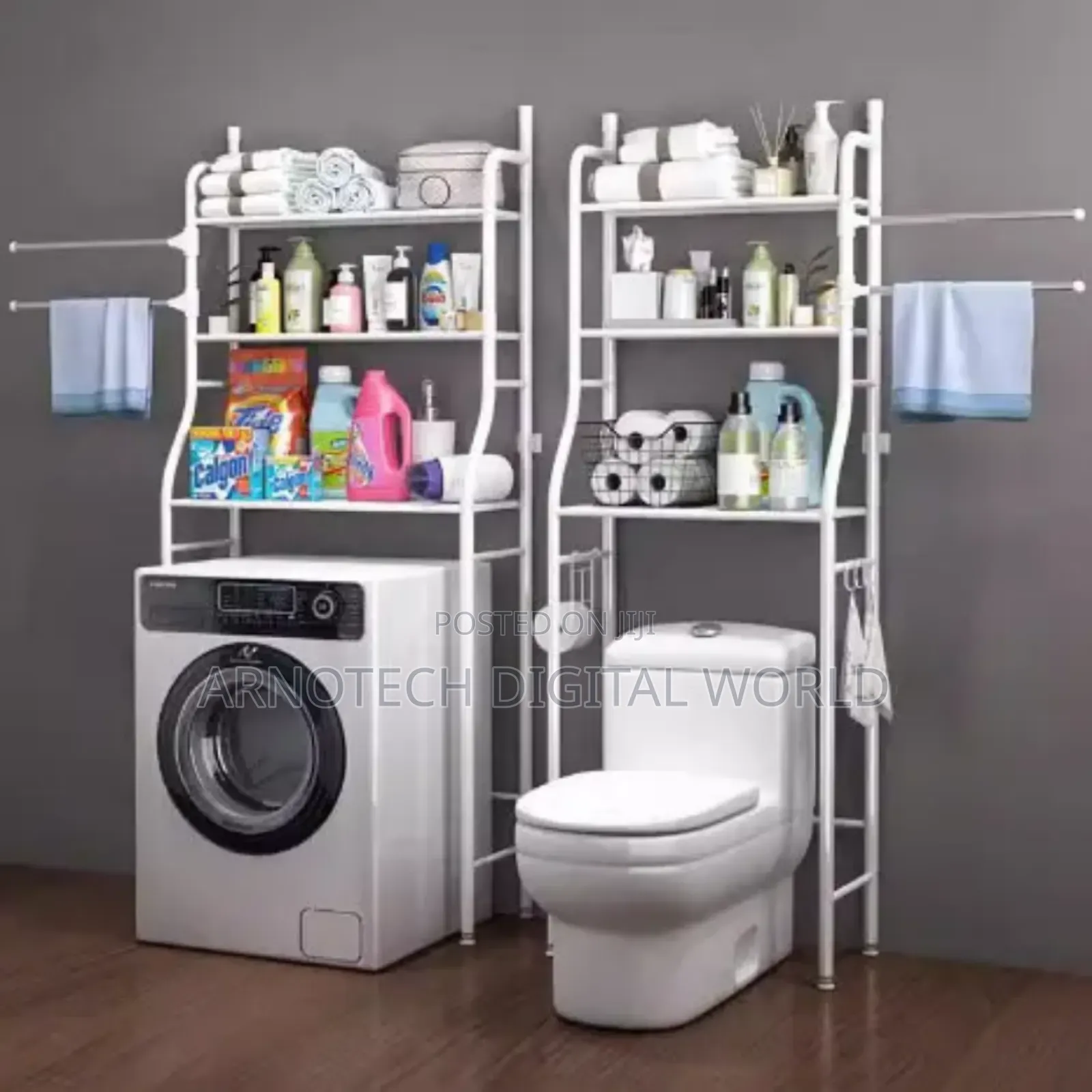 Multipurpose Metal Bathroom Organizer