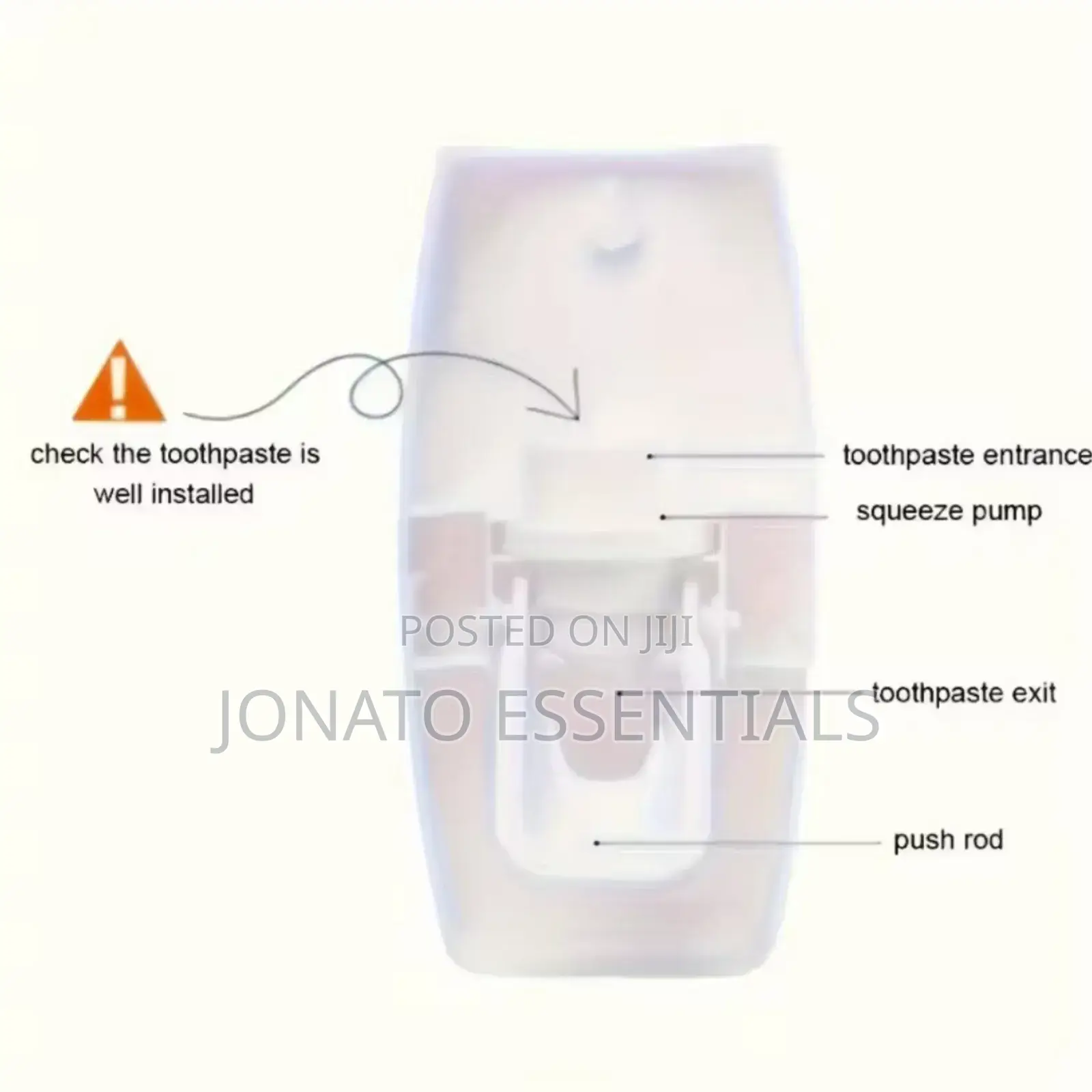 Automatic Toothpaste Dispenser With Toothbrush Holder Set