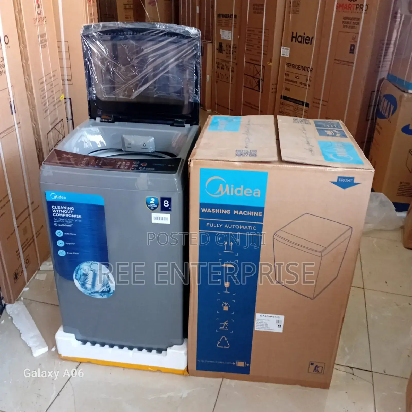 8kg Midea Full Automatic  Washing