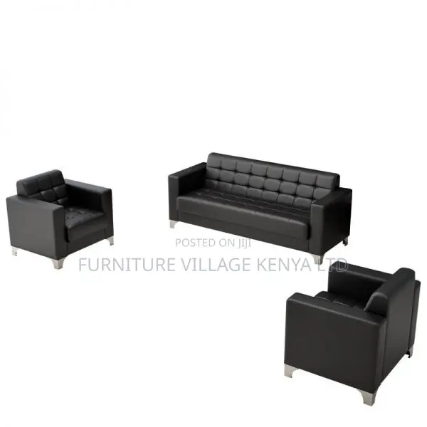 Office Sofas: Office Reception Area Seating Set for 5