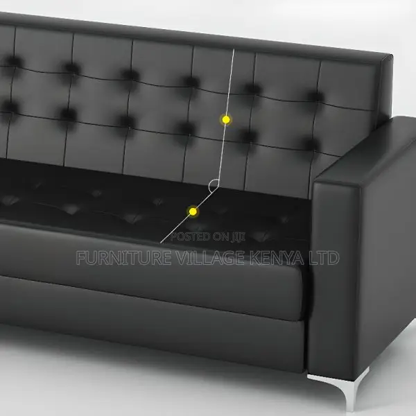 Office Sofas: Office Reception Area Seating Set for 5