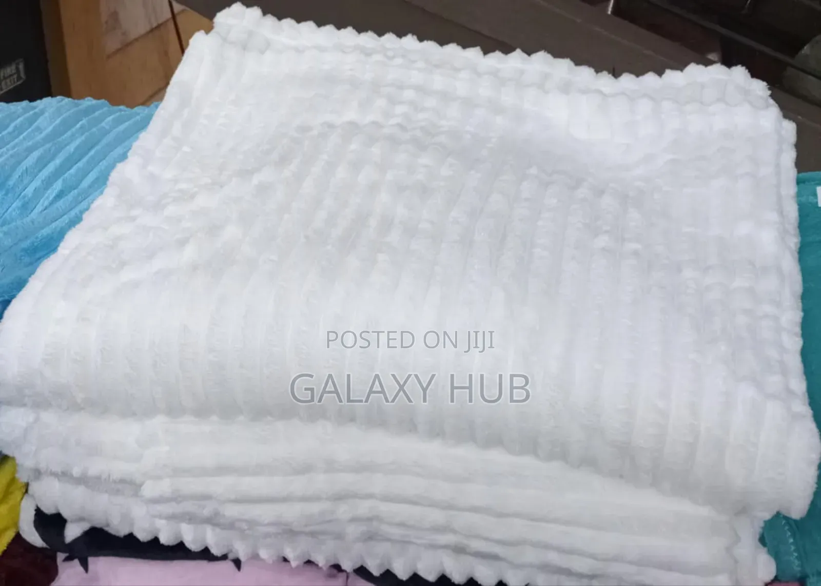 White Fleece Blanket
