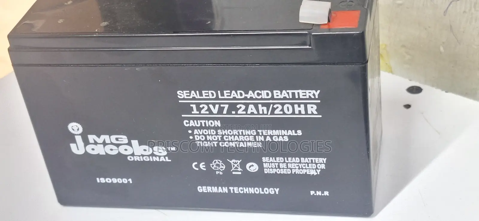 Ups Battery 12v 7.2a 20hr