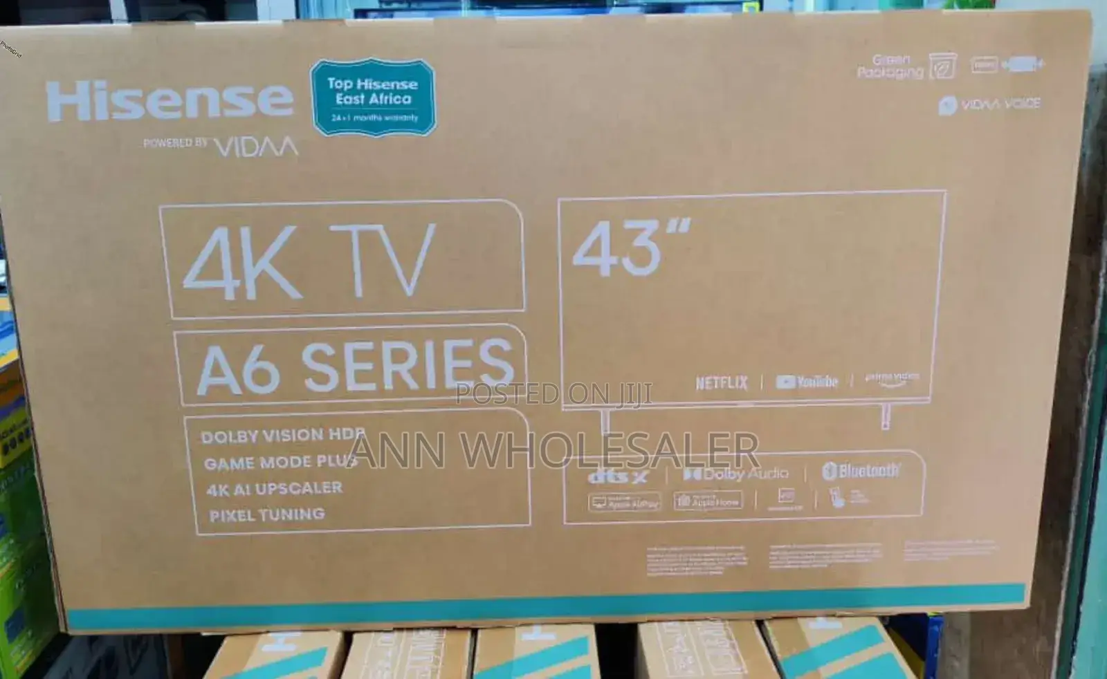 New Arrivals 43 Inch A6 Series 4 K Tv v/7