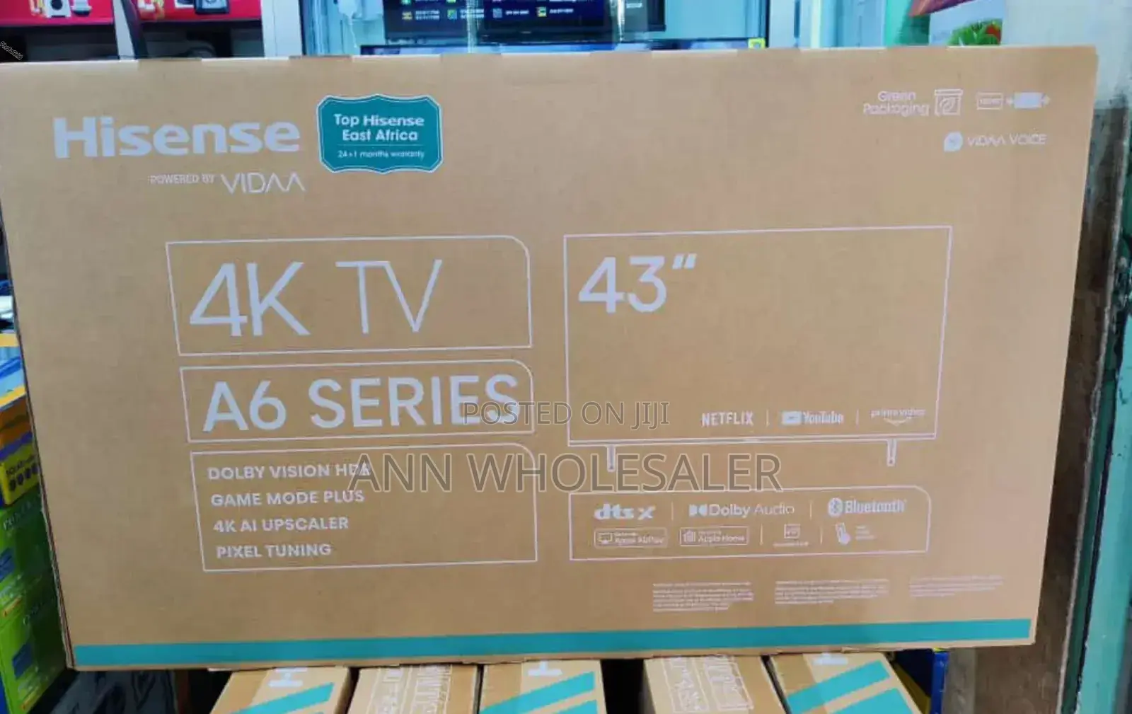New Arrivals 43 Inch A6 Series 4 K Tv v/7