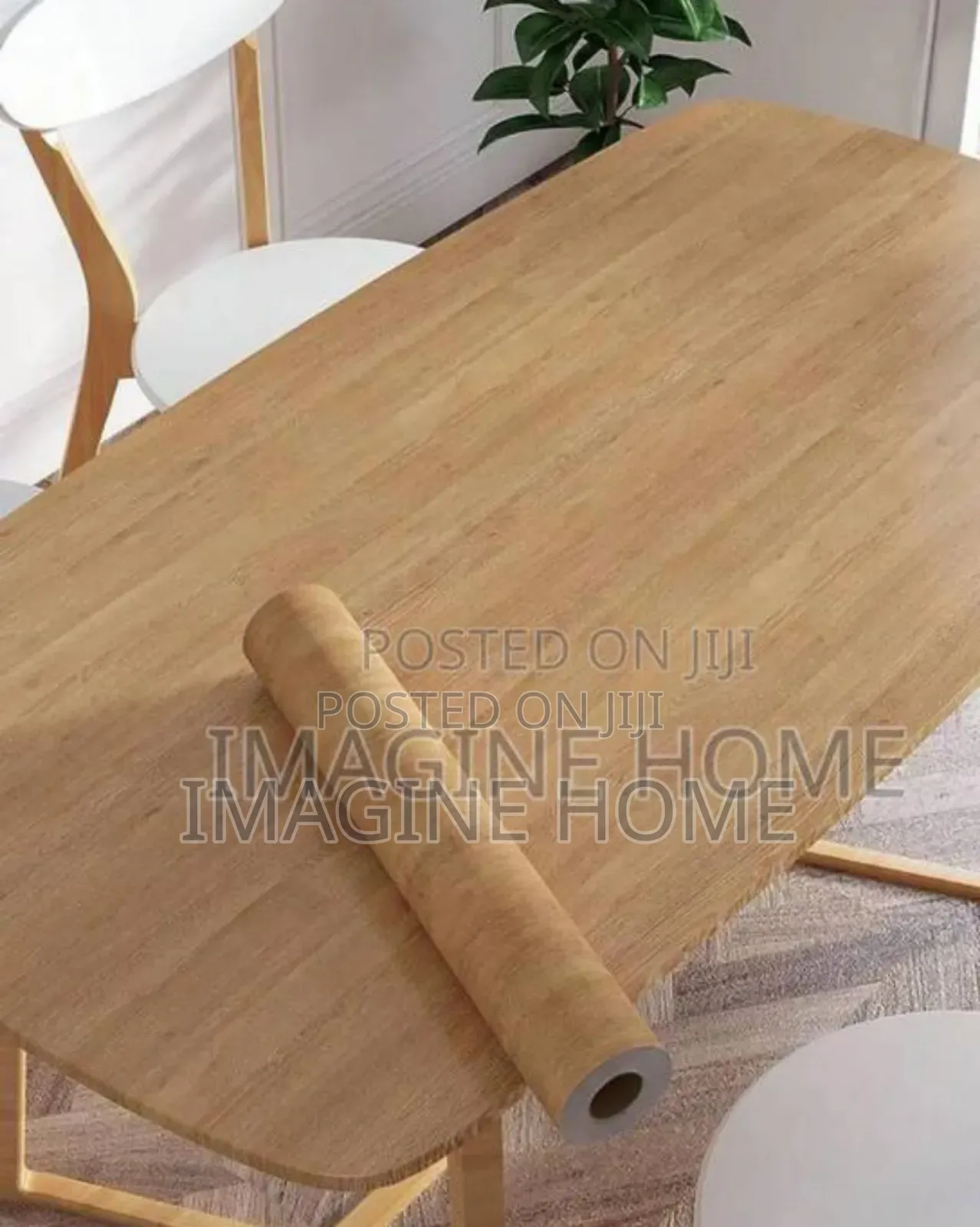 Wooden Marble Contact Paper