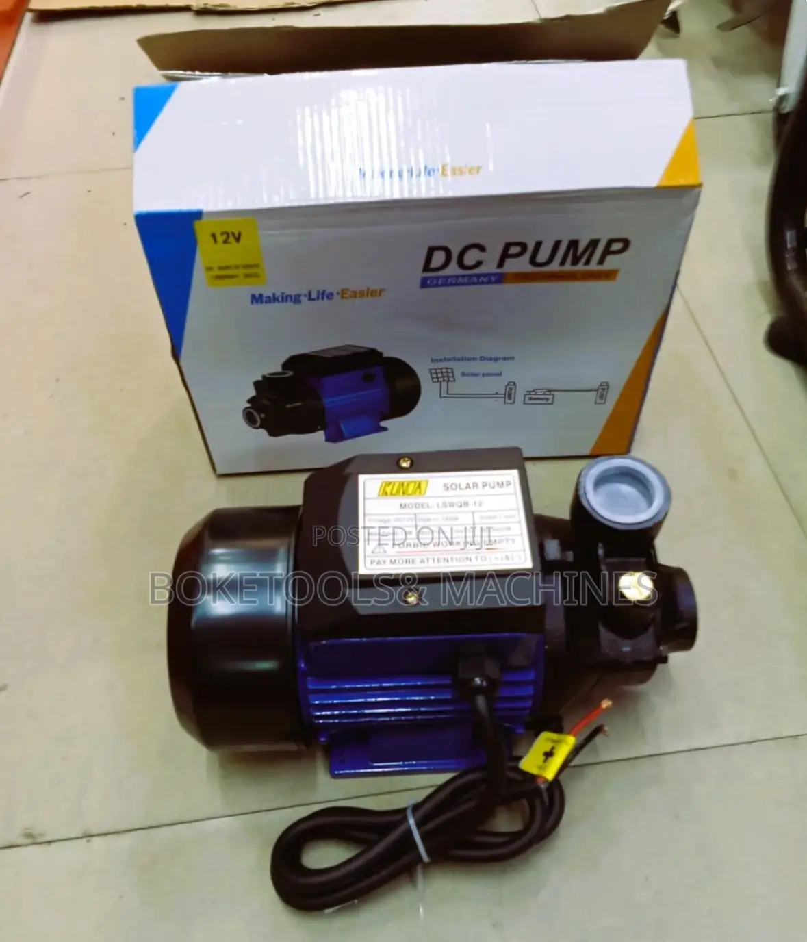 Dc Booster Pump 12v 180w