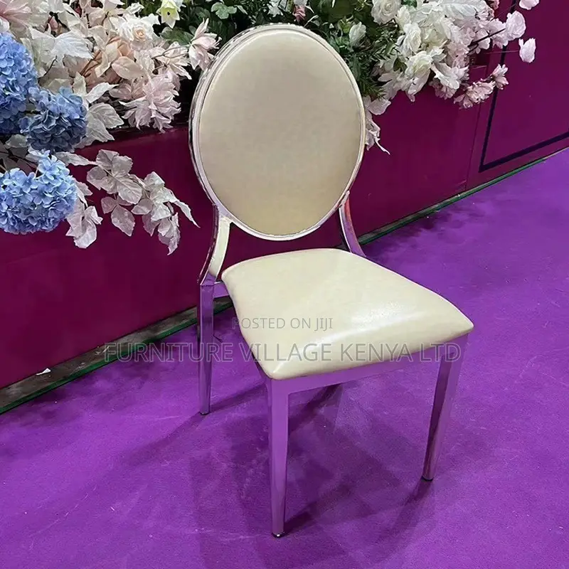 Office Chair:Goldcoated Iron Armless Conference Office Chair
