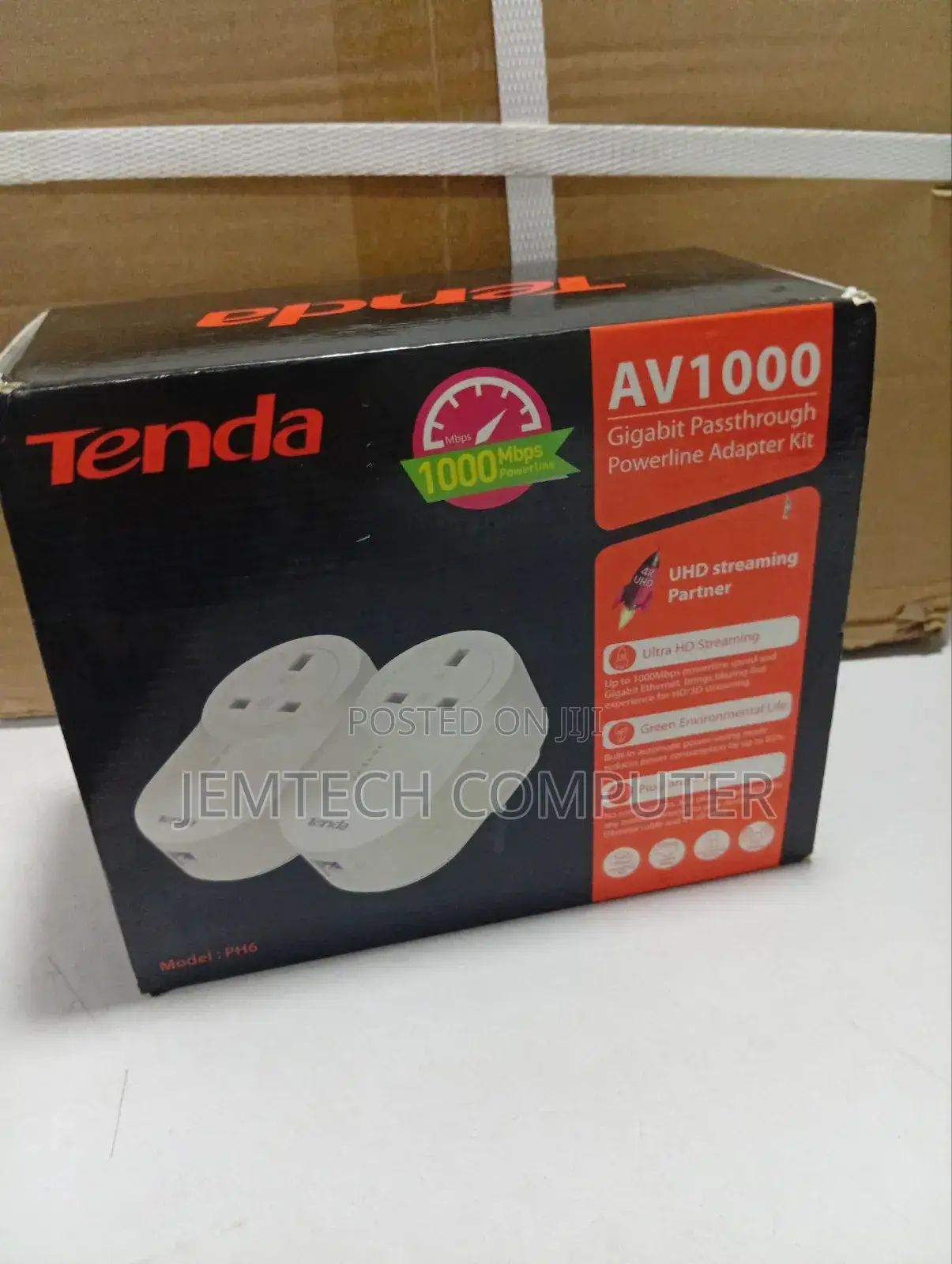 Tenda Ph6 Av1000 ^°Passthrough Power Line Ph6