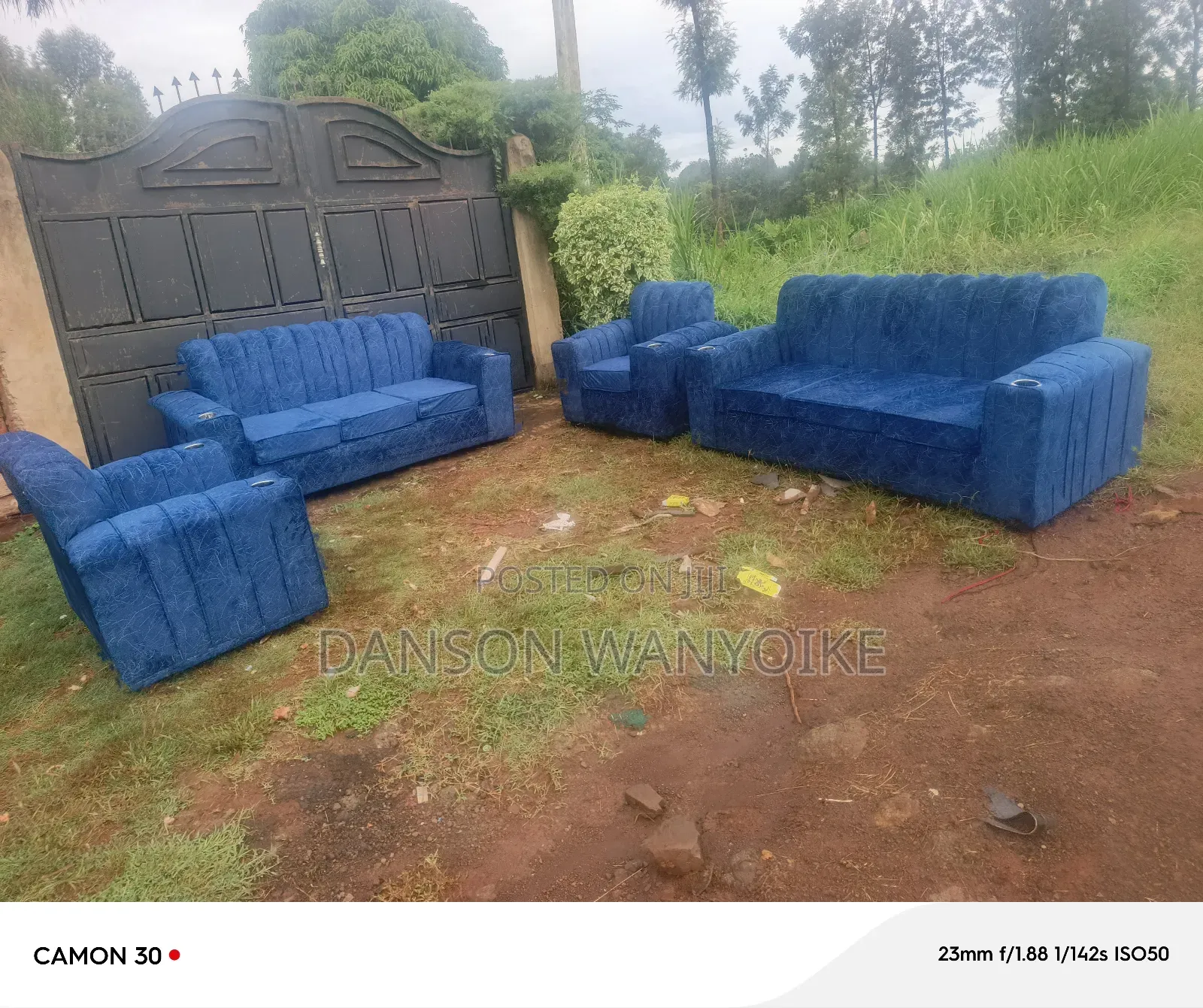8seater Turquoise Blue Sofa on Sale