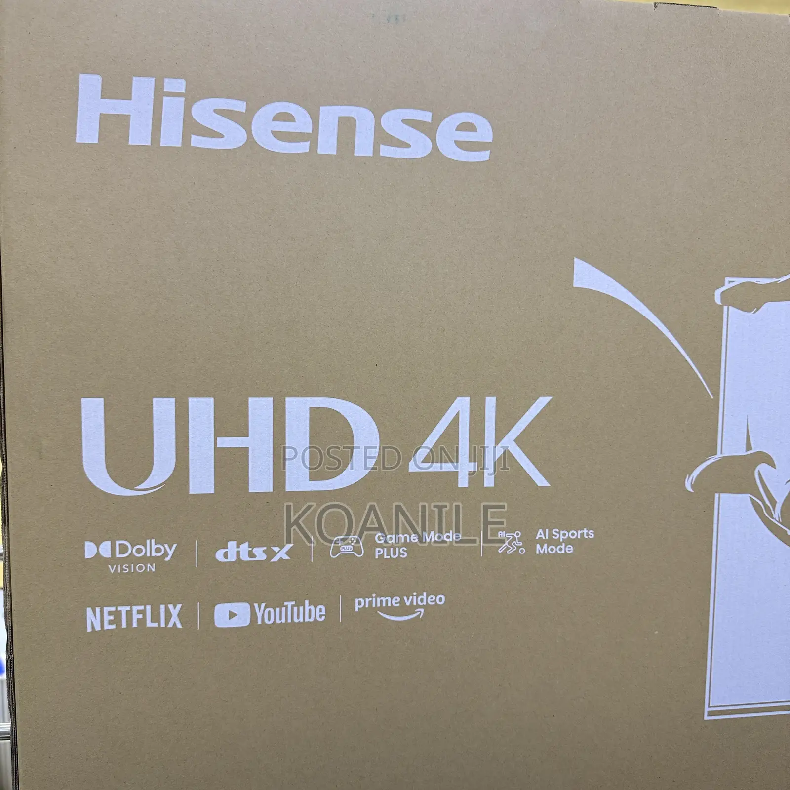 Hisense 55 Inches Smart Tv (A6 Series)