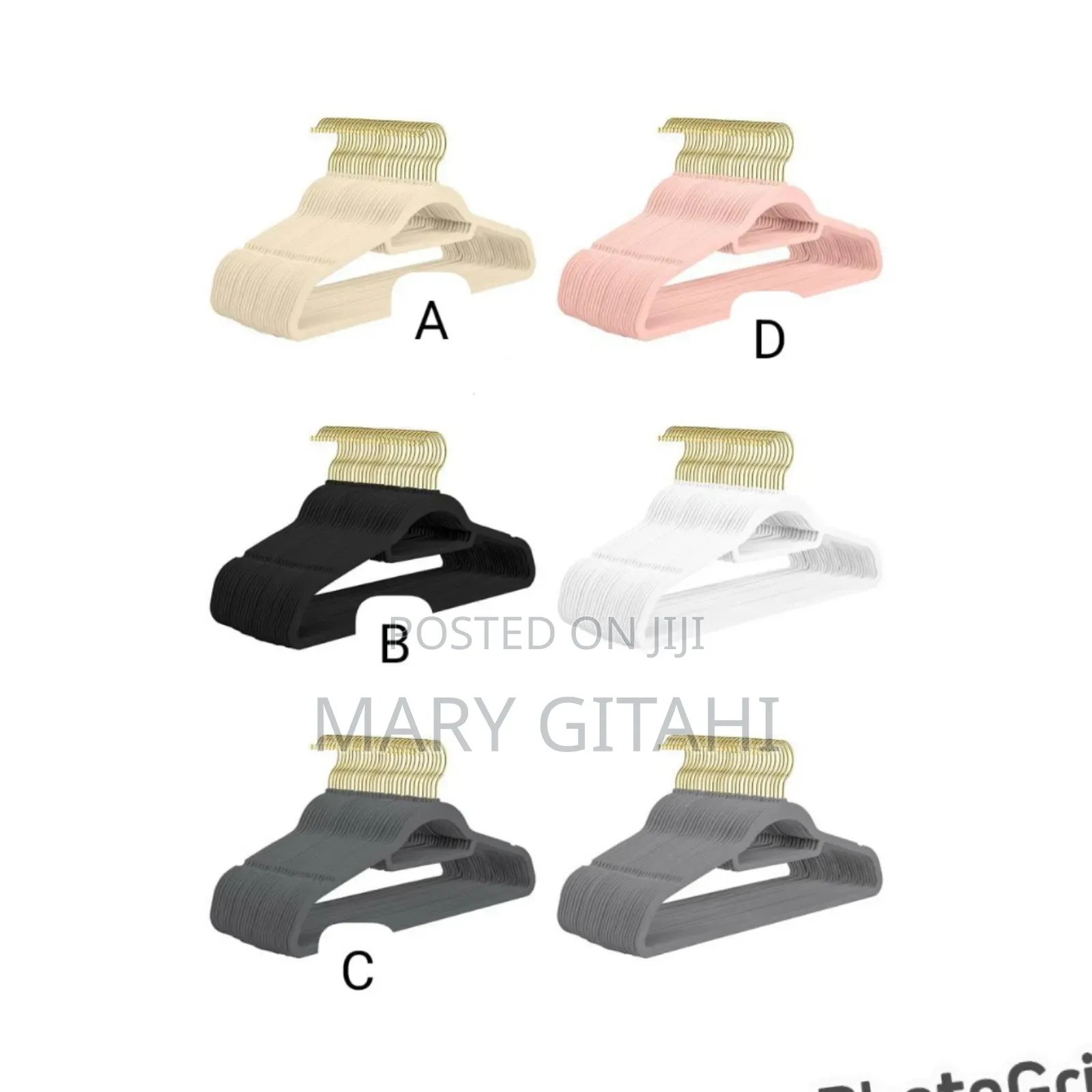Classt*Velvet Hangers 360degrees Rotatable Pack of 10*