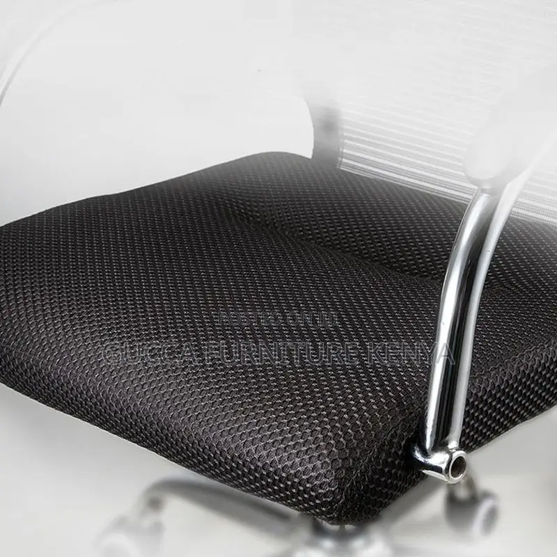 Office Chair:Guest Waiting Low Back Mesh Lobby Office Seat