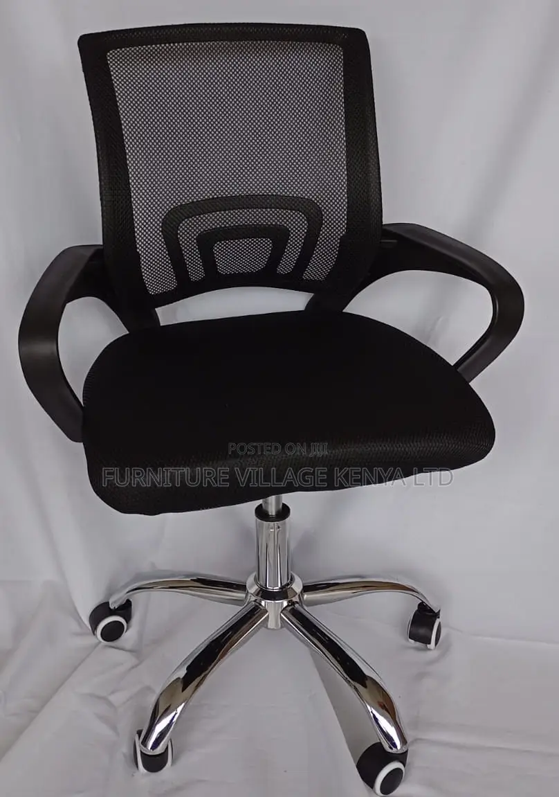 Office Chair: Executive Staff Simple Medium Clerical Chair