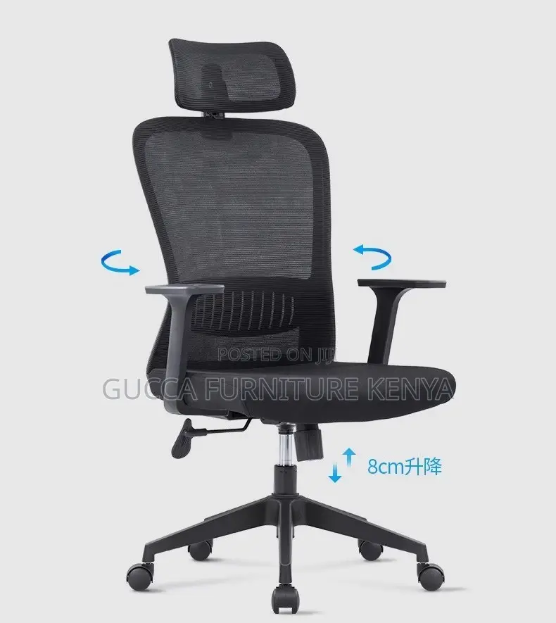 Office Chair:Mid-Orthopedic Computer Mesh Office Chair